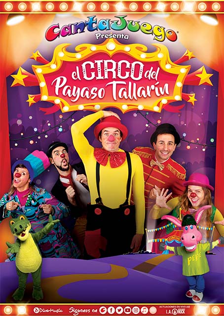 Cantajuego el circo del payaso tallarin